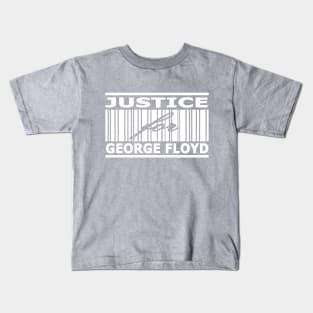 Justice for floyd - george floyd cant breathe Kids T-Shirt